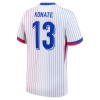 Maillot de Supporter France Konate 13 Extérieur Euro 2024 Pour Homme